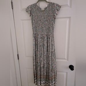 Gently used midi length deess